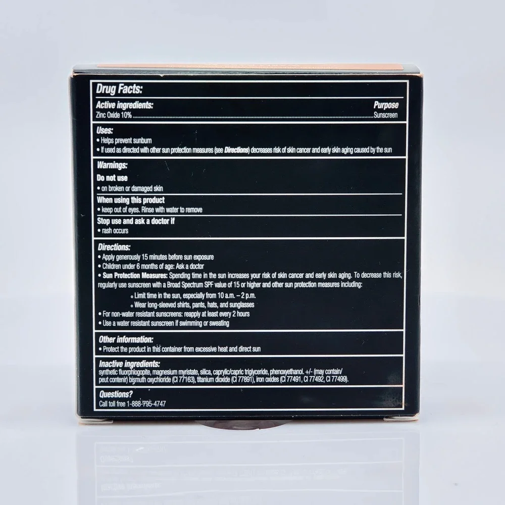 bareMinerals Original Pressed Powder Foundation Warm Tan 22 SPF 15 Mineral 0.3oz